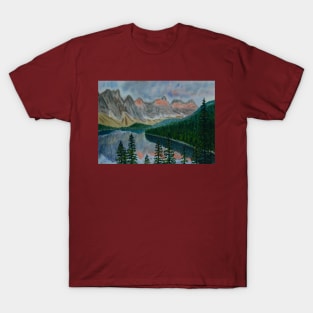 The Valley of Ten Peaks in Banff, Canada T-Shirt